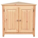 Archbold Furniture corner cabinet low with doors