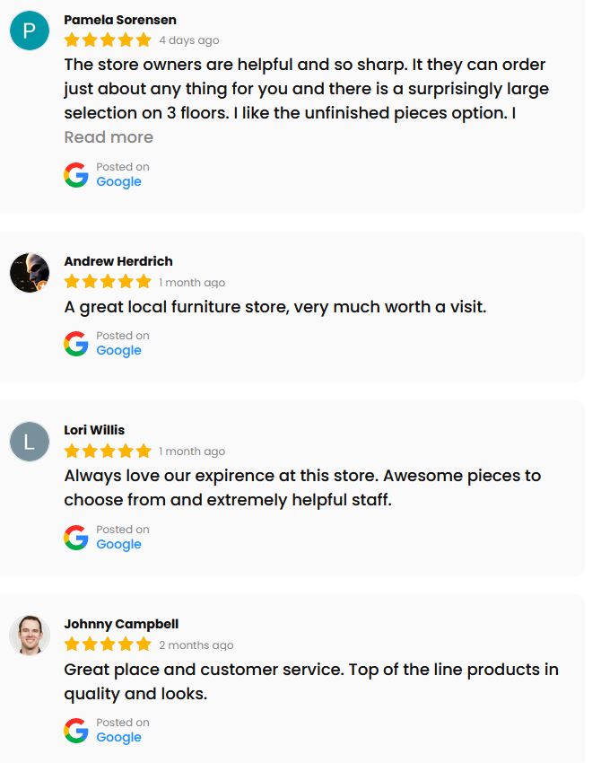 Recent Google Reviews